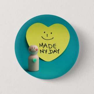 Badge Rond 5 Cm Hecho el día