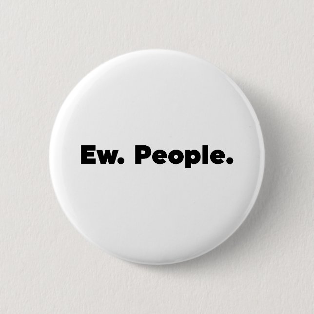 Badge Rond 5 Cm Hein. Les gens. (Devant)