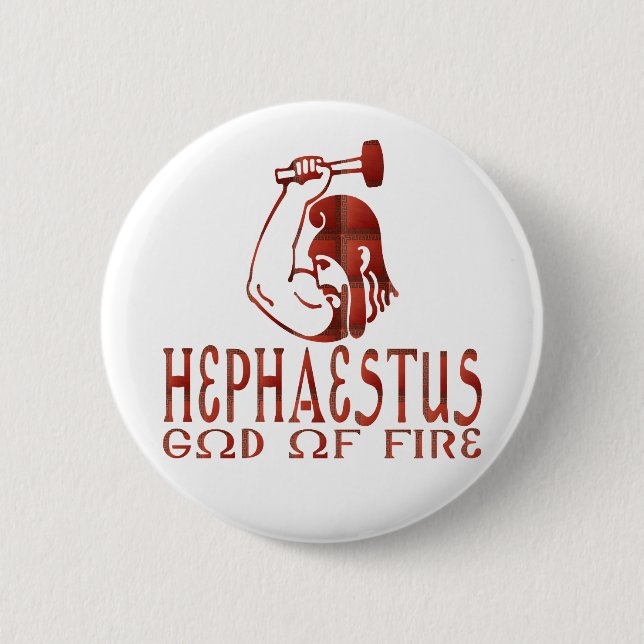 Badge Rond 5 Cm Hephaestus (Devant)