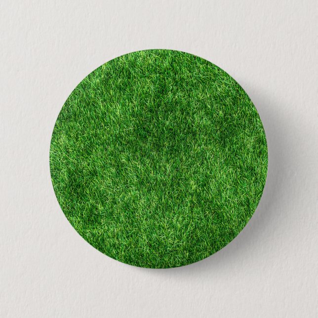 Badge Rond 5 Cm Herbe verte (Devant)