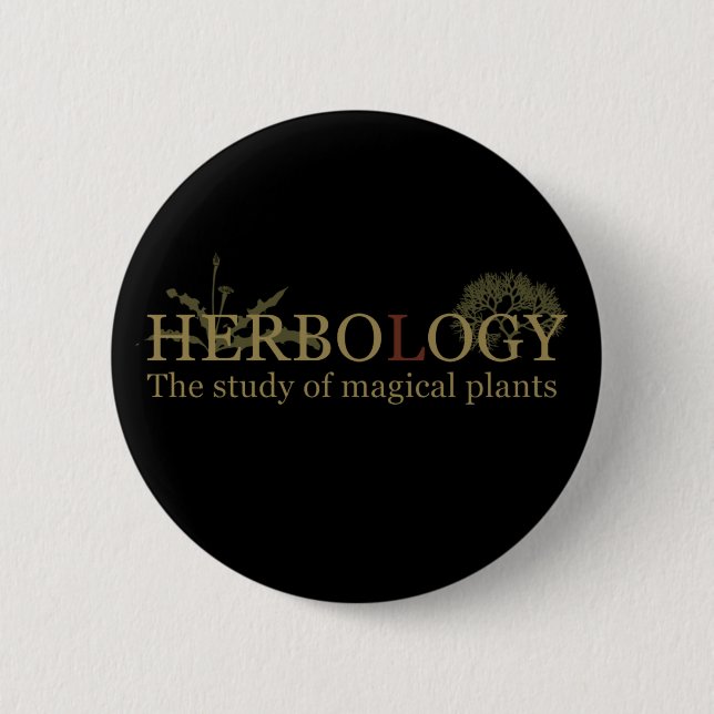 Badge Rond 5 Cm herbology (Devant)