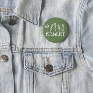 Badge Rond 5 Cm herboriste