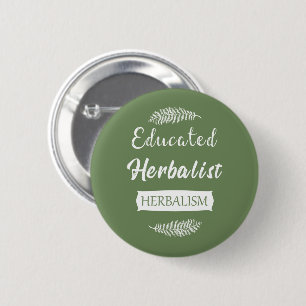 Badge Rond 5 Cm herboriste instruit