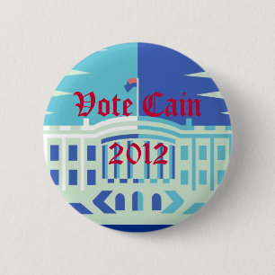 Badge Rond 5 Cm Herman Caïn