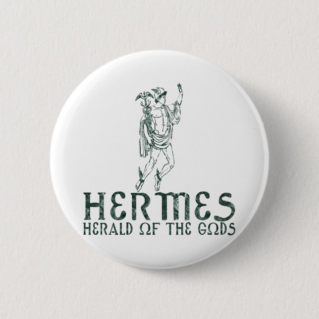 Badge Rond 5 Cm Hermes (Devant)