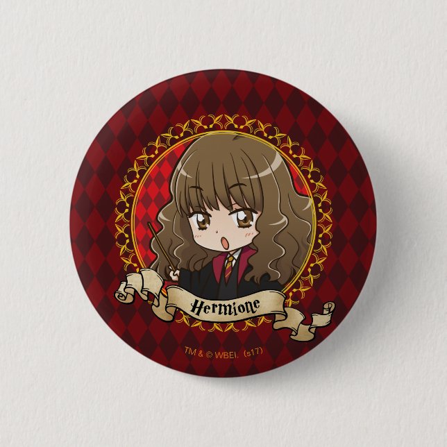 Badge Rond 5 Cm Hermione Granger (Devant)