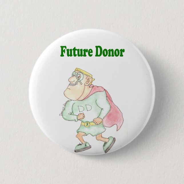 Badge Rond 5 Cm heroguy (Devant)