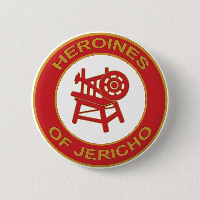 Badge Rond 5 Cm Héroïnes de Jéricho (Devant)