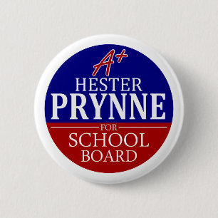 Badge Rond 5 Cm Hester Prynne pour le bouton de conseil