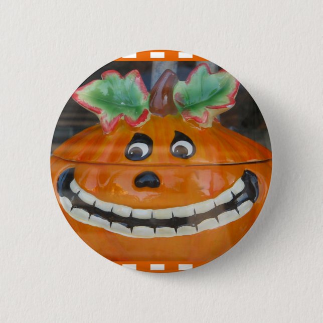 Badge Rond 5 Cm Heure d'Halloween (Devant)