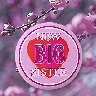 Badge Rond 5 Cm Heures spéciales ! Bouton Big Sister