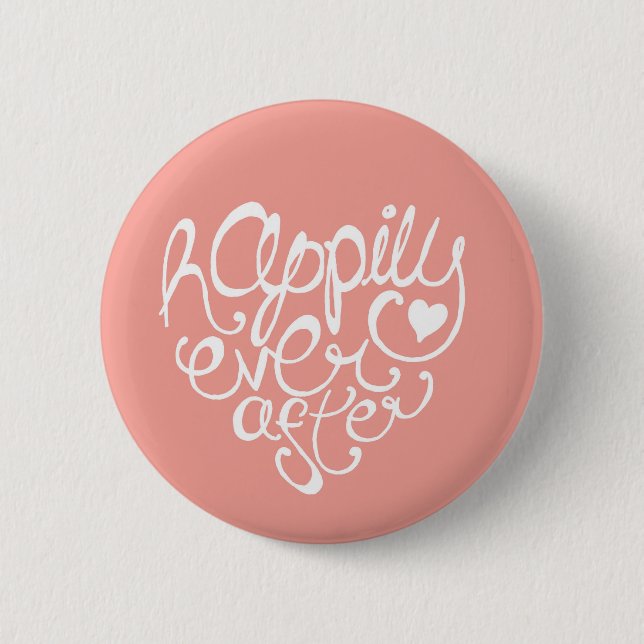 Badge Rond 5 Cm Heureusement pour toujours (Devant)