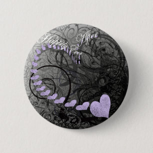 Badge Rond 5 Cm Heureux toujours après