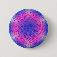 Hexagones de l'échelle de sirène holographique ros