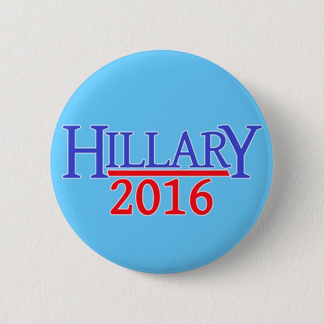 BADGE ROND 5 CM HILLARY 2016 (Devant)