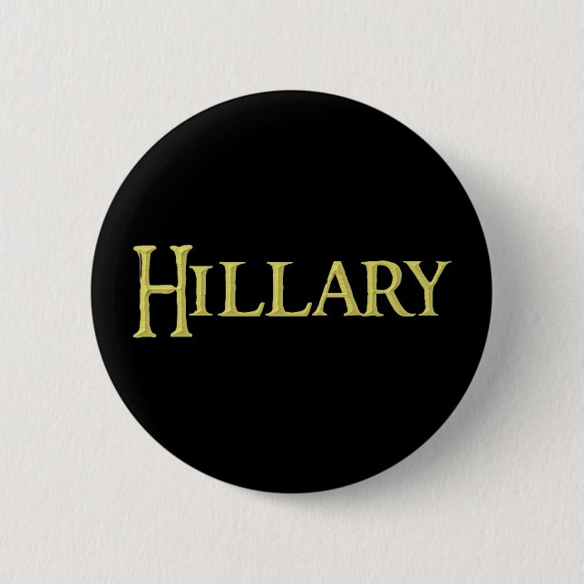 Badge Rond 5 Cm Hillary, button, for sale ! (Devant)