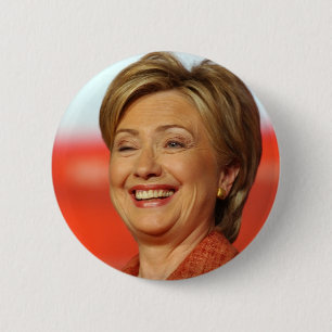 Badge Rond 5 Cm Hillary Clinton