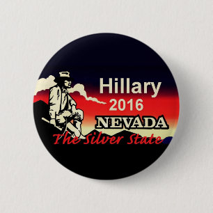 Badge Rond 5 Cm Hillary Clinton 2016