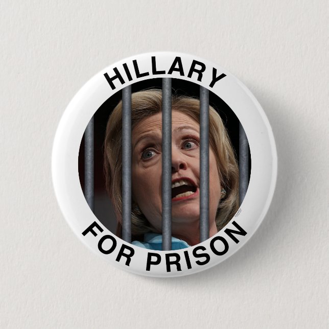 Badge Rond 5 Cm Hillary pour la prison (Devant)