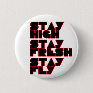 BADGE ROND 5 CM HIP HOP
