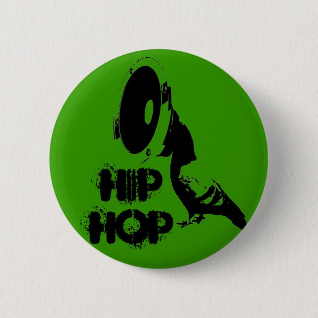 Badge Rond 5 Cm hip hop (Devant)