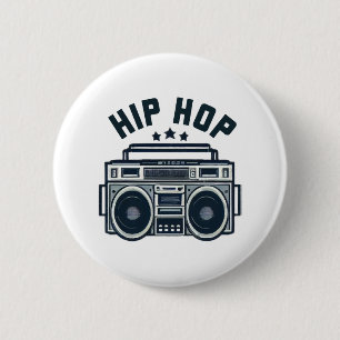 Badge Rond 5 Cm Hip hop