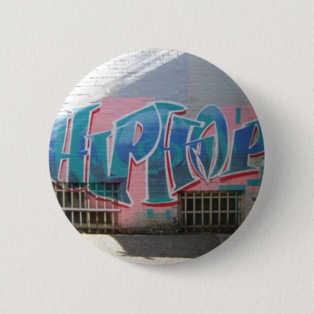 Badge Rond 5 Cm Hip hop (Devant)