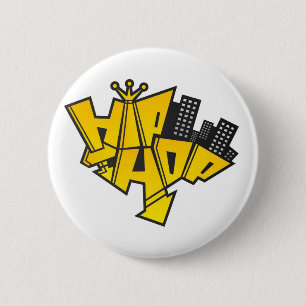 Badge Rond 5 Cm Hip-hop logo