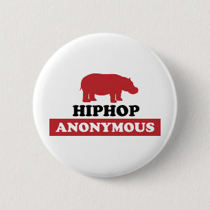 Badge Rond 5 Cm HipHop anonyme