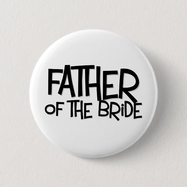 Badge Rond 5 Cm Hipster Father Bride T Lite (Devant)