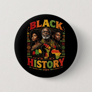Badge Rond 5 Cm Histoire des Noirs