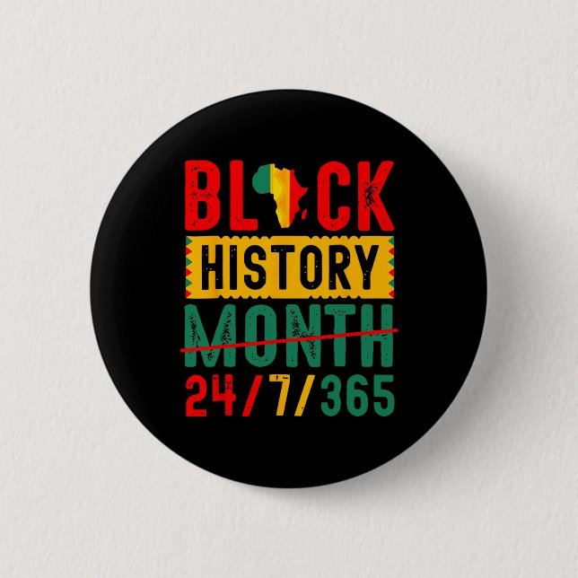 Badge Rond 5 Cm Histoire des Noirs T Chemises Histoire des Noirs M (Devant)