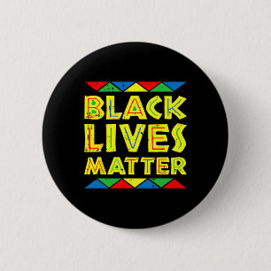 Badge Rond 5 Cm Histoire du problème des vies noires Protestation