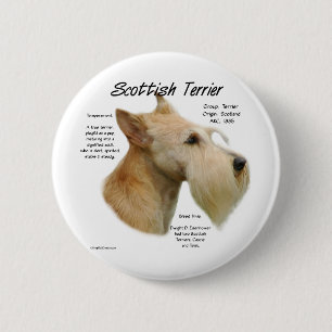 Badge Rond 5 Cm Histoire écossaise à Wheaten