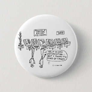 Badge Rond 5 Cm Histoire naturelle tubulaire