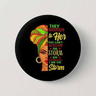 Badge Rond 5 Cm Histoire Noire Africaine Femme Afro Je Suis La Tem