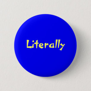 Badge Rond 5 Cm Histoires horribles littéralement