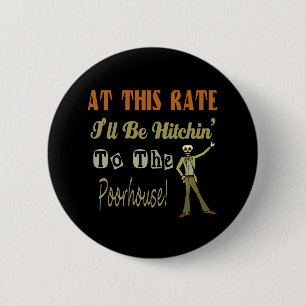 Badge Rond 5 Cm Hitchin au Poorhouse