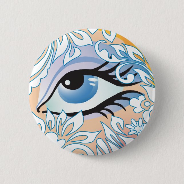 Badge Rond 5 Cm Hiver (Devant)