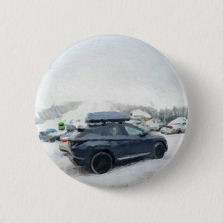 Badge Rond 5 Cm Hiver Aventure Parking
