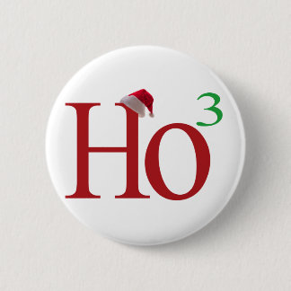Badge Rond 5 Cm Ho3 (Ho Ho Ho)