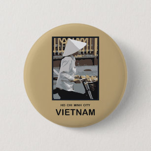 Badge Rond 5 Cm Ho Chi Minh Ville Vietnam
