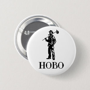 Badge Rond 5 Cm HOBO Conception originale et authentique
