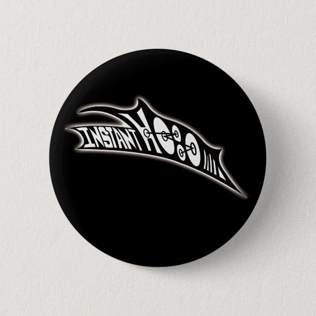 Badge Rond 5 Cm Hobo_Ghost instantané Train_Logo (Devant)