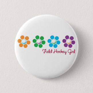 Badge Rond 5 Cm Hockey de champ de Bayflower