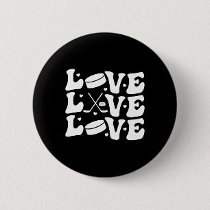 Badge Rond 5 Cm Hockey et sports tendance rétro mignon pour femmes