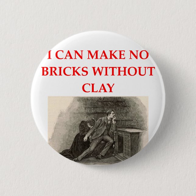 Badge Rond 5 Cm holmes de sherlock (Devant)