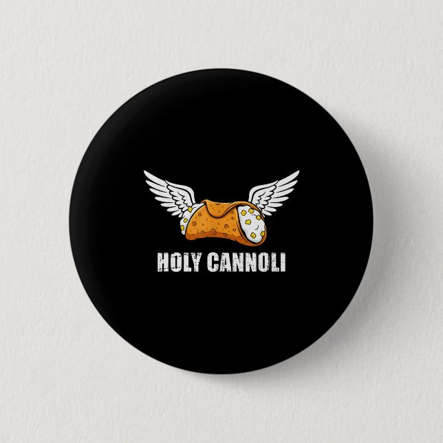 Badge Rond 5 Cm Holy Cannoli Tri-blend Funny Quote  (Devant)