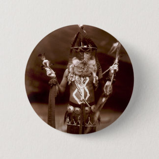 Badge Rond 5 Cm homme en tenue cérémonielle