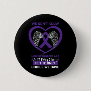 Badge Rond 5 Cm Hommes Femmes Hodgkin's Lymphoma Maladie Cancer du